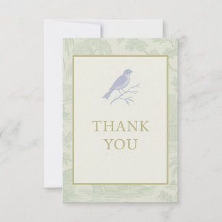 Cartão De Agradecimento Chinoiserie Card