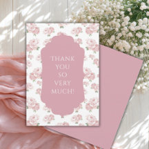 Chique Floral Rosa Vintage