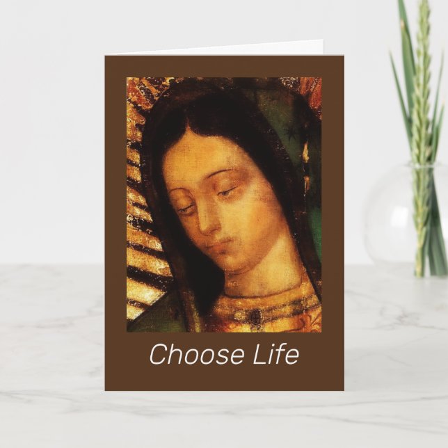 Cartão De Agradecimento Choose LIFE Thank You Card (Frente)