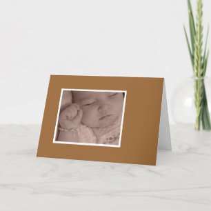 Cartão De Agradecimento Christening Thank You Card