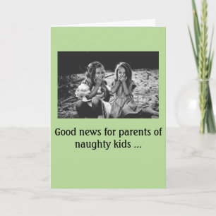 Cartão De Agradecimento Christmas Card -- lumps of coal thanks to Trump!