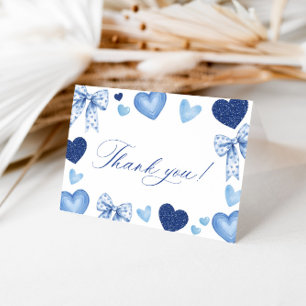 Cartão De Agradecimento Chuva de Amor Baby Shower, Baby Shower