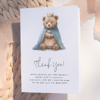 Chuva de Bebê Príncipe Urso Teddy Real 