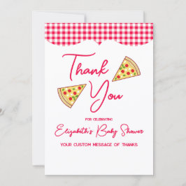 Cartão De Agradecimento Ciao Baby Italian Baby Shower