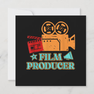 Cartão De Agradecimento Cinema Produtor: Diretor de Filme Ater Arts Atuand