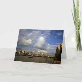 Cartão De Agradecimento City of London na década de 1990