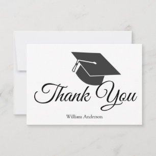 CARTÃO DE AGRADECIMENTO CLASSE DE GRADUAÇÃO DE - OBRIGADO