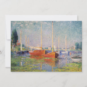 Cartão De Agradecimento Claude Monet - Argenteuil
