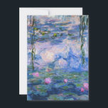 Cartão De Agradecimento Claude Monet - Lírios Água 1919<br><div class="desc">Claude Monet - Lírios Água 1919 . Uma pintura artística famosa.</div>