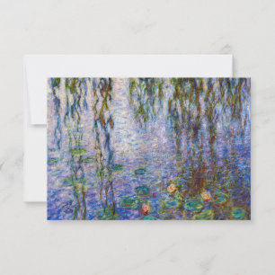 Cartão De Agradecimento Claude Monet - Nenúfares