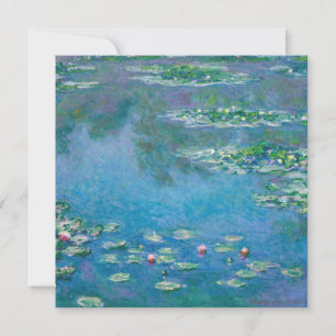 Cartão De Agradecimento Claude Monet - Nenúfares 1906