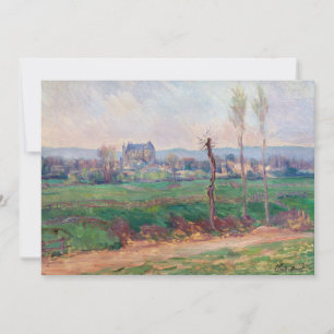 Cartão De Agradecimento Claude Monet - Vista de Vernon