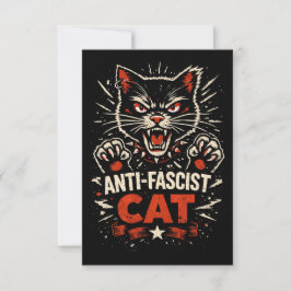 Cartão De Agradecimento Claws of Resistance
