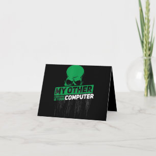 Cartão De Agradecimento Código Admin do Nerd Hacker do Engenheiro Sysadmi
