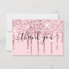 Cartão De Agradecimento Código de Promo de Discussões Coloridas Rosa Moder