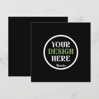 Código QR de Marca Comercial Preta Personalizada p