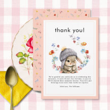 Coelho Animal Florestal Botânico 1º Aniversário