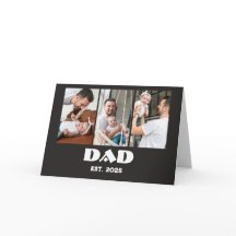 Colagem de 3 Fotos Personalizadas do Papai Estabel