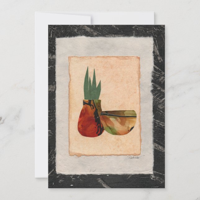 Cartão De Agradecimento Colagem Sudoeste (Frente)