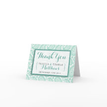 Coleção de Casamentos de Paisley Moderno - Verde