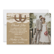 Coleção de Casamentos Kraft, Lace & Horsferradura