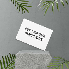 Cartão De Agradecimento Coloque seu próprio design