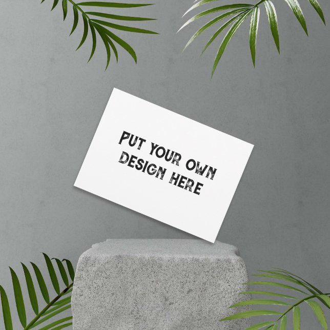 Cartão De Agradecimento Coloque seu próprio design (Criador carregado)