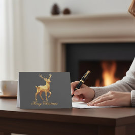 Cartão De Agradecimento Colorful Christmas Greeting Card for All Styles