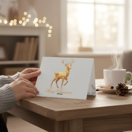 Cartão De Agradecimento Colorful Christmas Greeting Card for All Styles