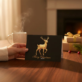 Cartão De Agradecimento Colorful Christmas Greeting Card for All Styles