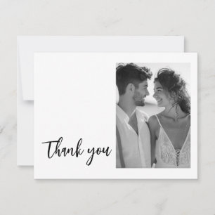 Cartão De Agradecimento 💍 com a fotografia Cornflower e Lavanda Bliss