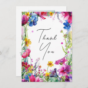 Cartão De Agradecimento Com foto, obrigado Coleção de Sangue de Prados