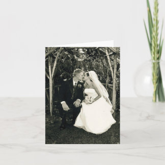 Cartão de Agradecimento com Foto Personalizável