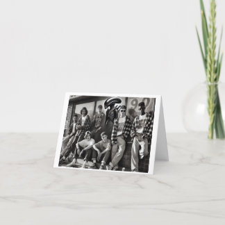 Cartão De Agradecimento com uma alienígena