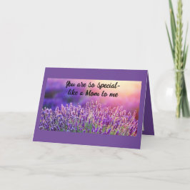 Cartão De Agradecimento Como uma placa de Dia de as mães personalizada da 