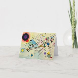 Cartão De Agradecimento Composição 8 de Wassily Kandinsky