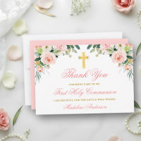 Comunhão Dourada Floral Rosa Branca Aquarela