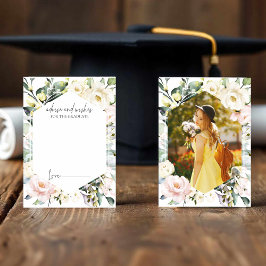 Cartão De Agradecimento conselhos e desejos | Placa de gabinete de graduaç