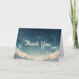 Cartão De Agradecimento Constellation Baby Shower Thank You Card