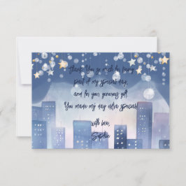 Cartão De Agradecimento Convocando todos os super-heróis para festa de ani