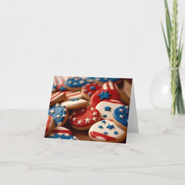 Cartão De Agradecimento Cookies da Liberdade (Frente)
