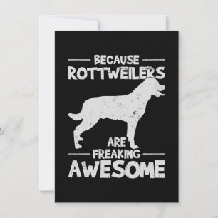 Cartão De Agradecimento Cópia de Camiseta do Rottweiler