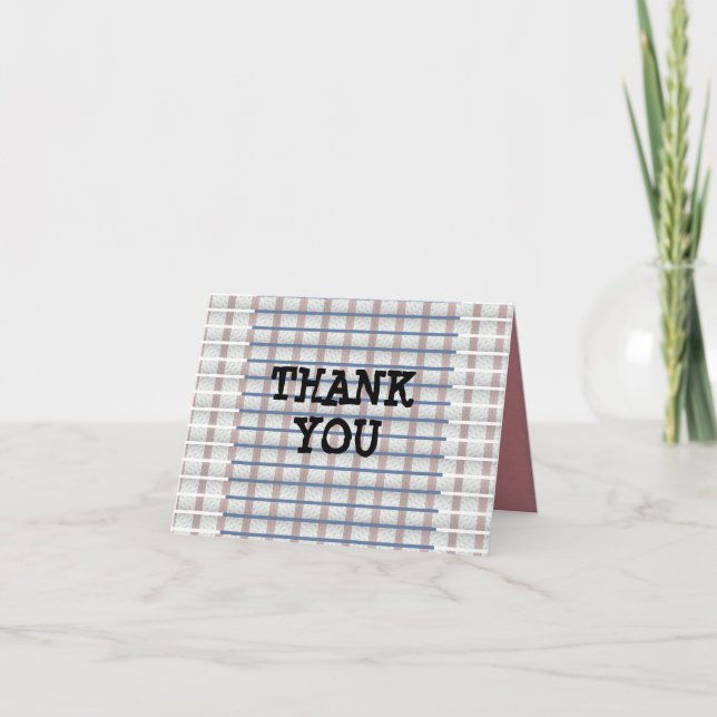 Cartão De Agradecimento Corações De Amor Obrigado (Frente)