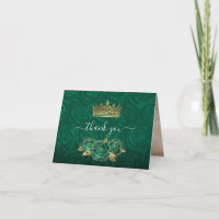 Coroa Verde Elegante Dourado Rosa Aquarela Dobrave
