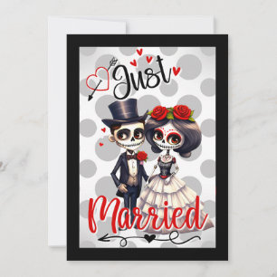 Cartão De Agradecimento Crânio em Açúcar