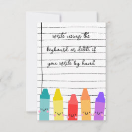 Cartão De Agradecimento Crianças Fofas