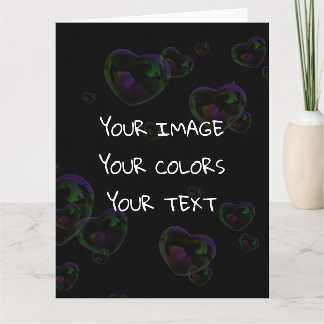 Cartão De Agradecimento Criar um personalizado (Frente)