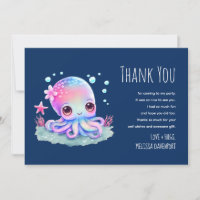 Criatura Do Mar De Octopus, Muito Obrigado