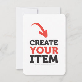 Cartão De Agradecimento CRIE-O-VOCÊ-MESMO DIY Personalizado envie seu desi