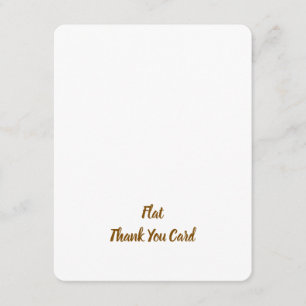 Cartão De Agradecimento Crie seu Personalizado 4.25" x 5.5" Arredondado Pl